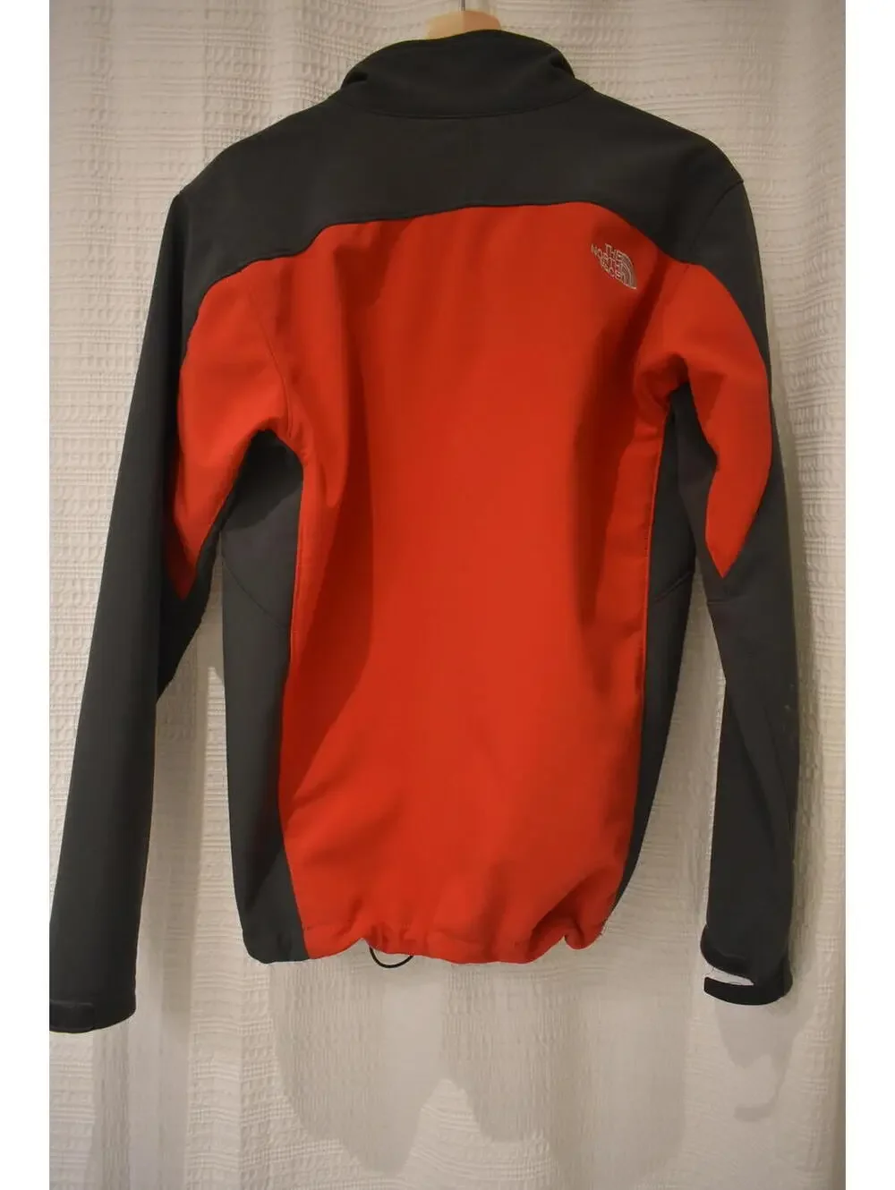 The North Face Men's Red/Black Full Zip Soft Shell Jacket Size S